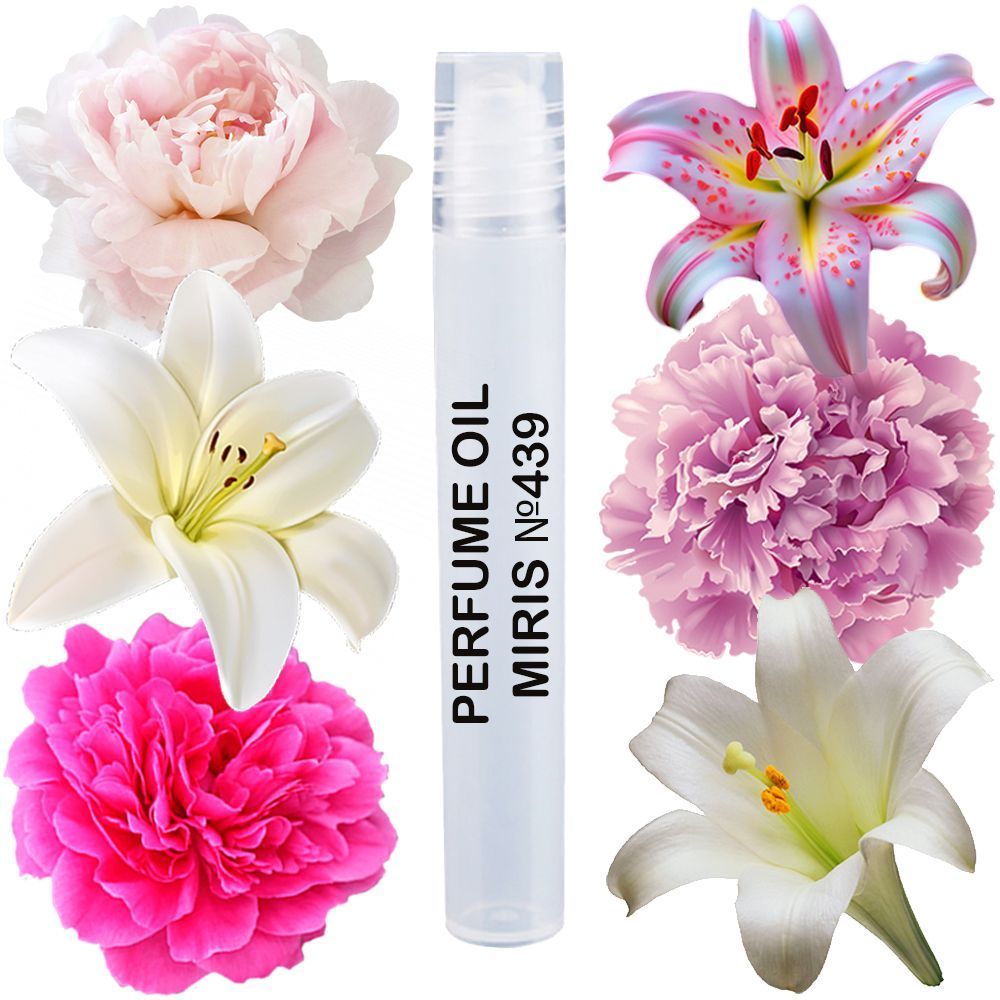 картинка Парфюмерное масло MIRIS №439 Peony Lily Унисекс 10 ml от официального магазина MIRIS.STORE