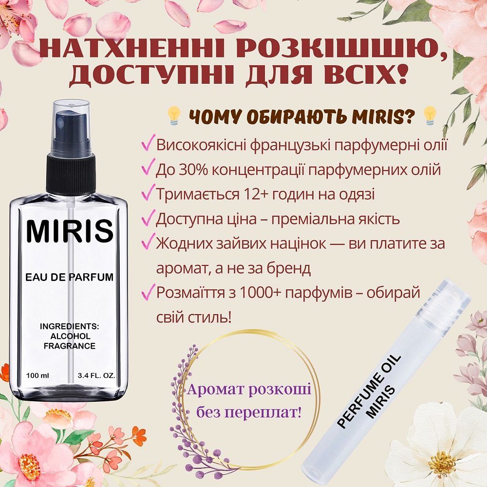 Парфумерна олія MIRIS №20269 Watermelon Унісекс 10 ml